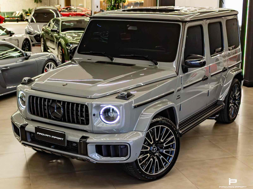 Foto do veículo MERCEDES-BENZ G 63 AMG 4.0 V8 BITURBO MHEV MANUFAKTUR 4MATIC SPEEDSHIFT 2025 530 KM 2.890.000,00