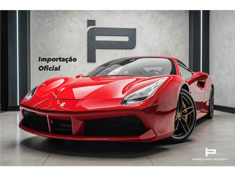 Foto do veículo FERRARI 488 GTB 3.9 V8 TURBO GASOLINA F1-DCT 2018/2018 7.236 KM R$ 3.050.000,00