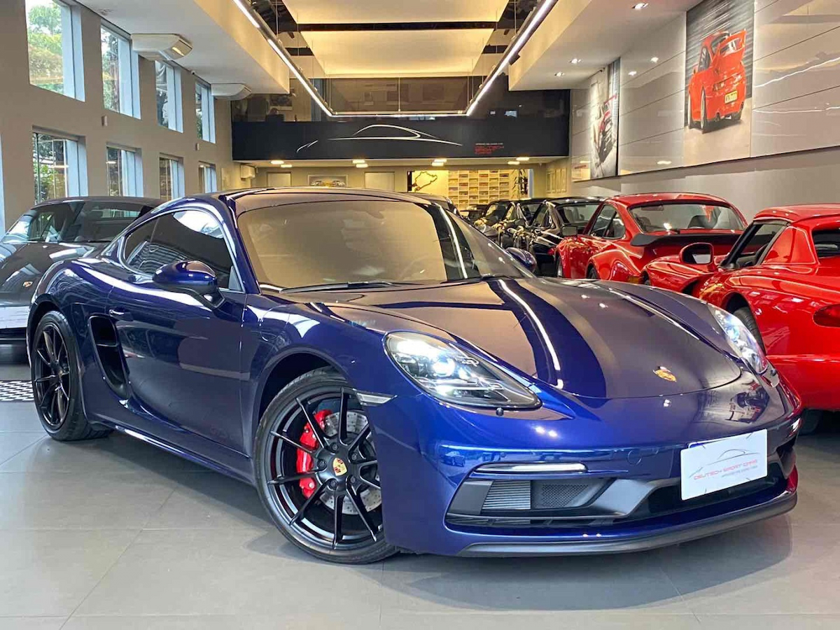 Foto do veículo PORSCHE 718 4.0 H6 GASOLINA CAYMAN GTS PDK 2024/2024 2.626 KM R$ 658.000,00
