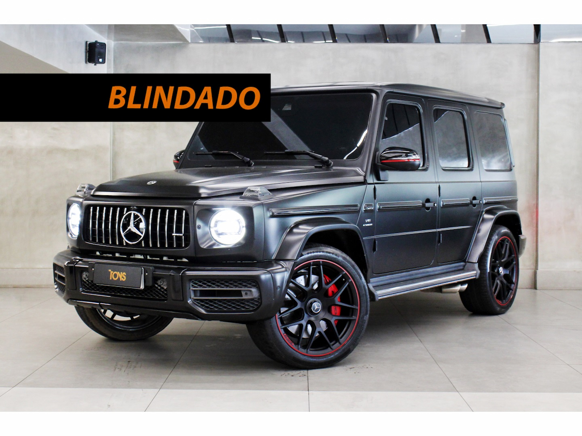 Foto do veículo MERCEDES-BENZ G 63 AMG 4.0 V8 TURBO GASOLINA EDITION 1 4MATIC SPEEDSHIFT 2018/2019 31.200 KM R$ 1.497.800,00
