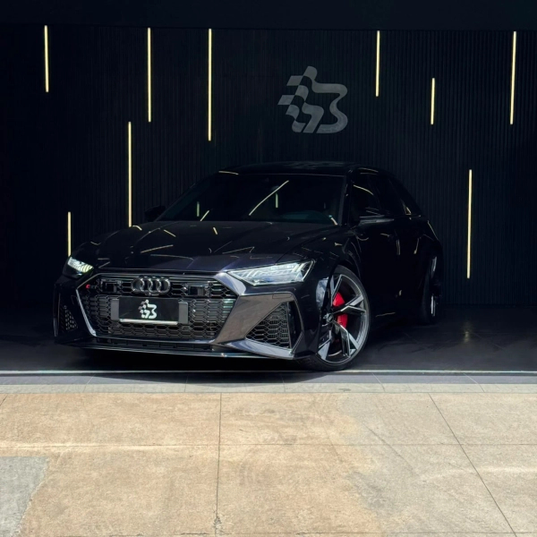 Foto do veículo AUDI RS6 4.0 V8 TFSI MHEV AVANT PERFORMANCE TIPTRONIC 2024/2025 3.653 KM R$ 989.990,00