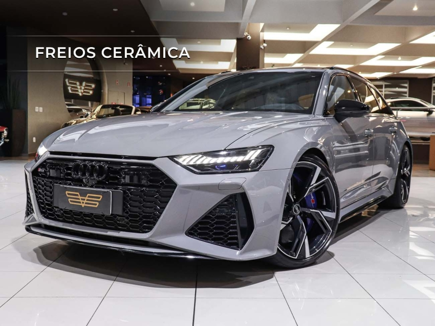 Foto do veículo AUDI RS6 4.0 AVANT V8 TWINTURBO MHEV TIPTRONIC 2022/2023 16.500 KM R$ 899.000,00