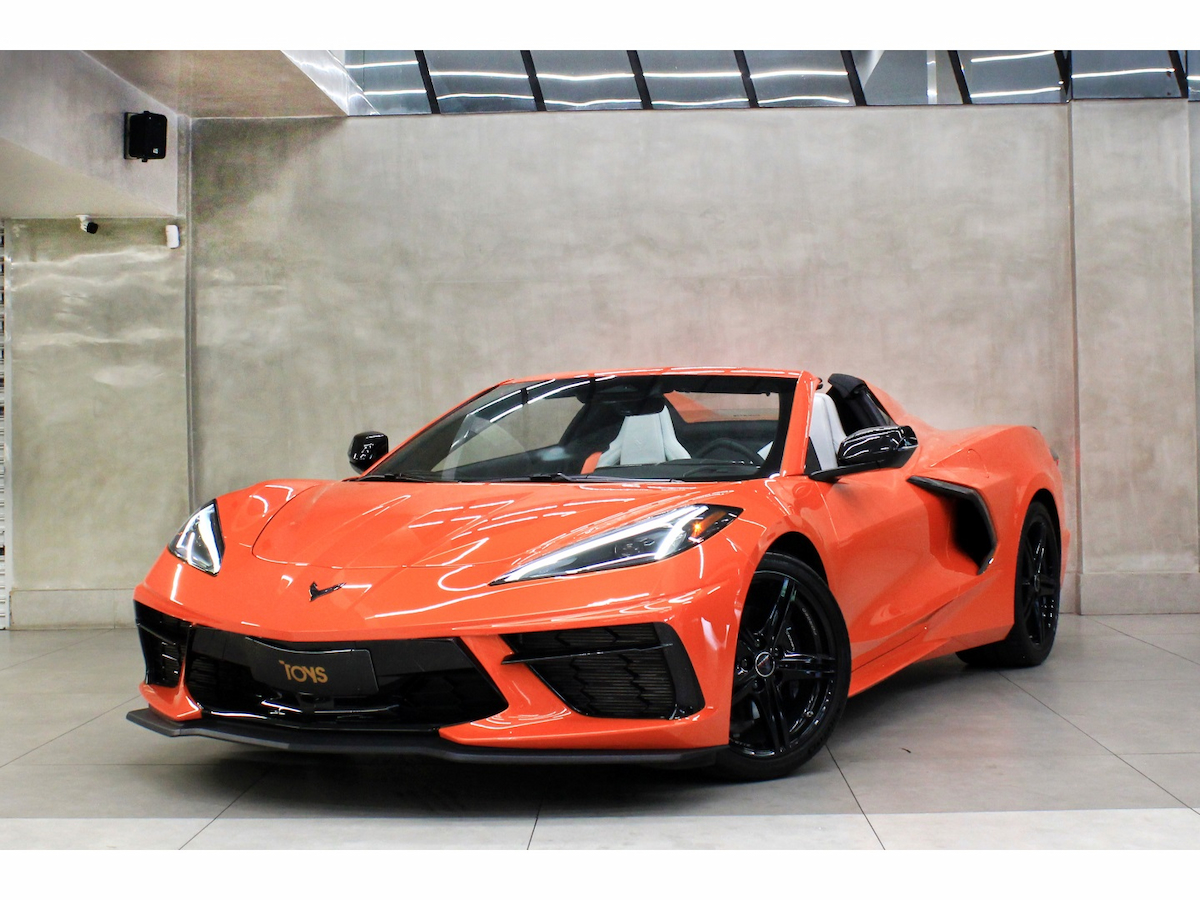 Foto do veículo CHEVROLET CORVETTE 6.2 V8 LT1 GASOLINA STINGRAY CONVERSIVEL AUTOMÁTICO 2025/2026 2.050 KM R$ 1.200.800,00
