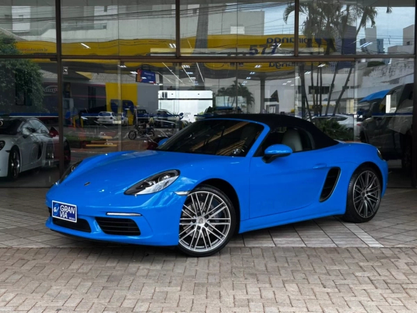 Foto do veículo PORSCHE 718 2.0 16V H4 GASOLINA BOXSTER PDK 2023/2024 6.956 KM R$ 615.000,00