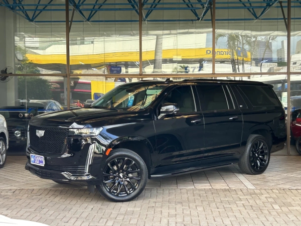 Foto do veículo CADILLAC ESCALADE 6.2 V8 GASOLINA ESV PREMIUM LUXURY 4WD AUTOMÁTICO 2023/2023 27.026 KM R$ 1.340.000,00